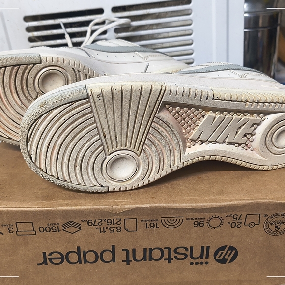 Nike Gammas Blue/WHITE/Grey Size 8 Good Shoes - Picture 5 of 5